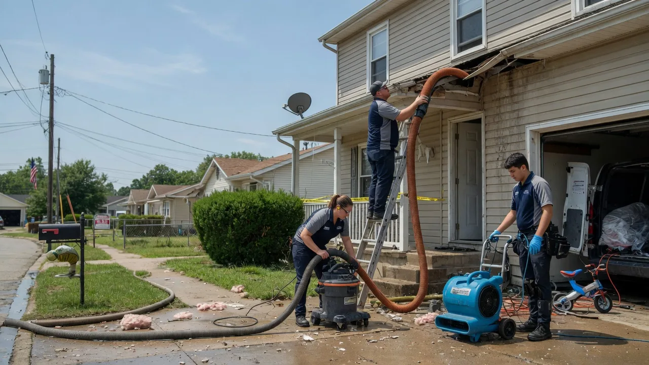 Water Damage Restoration in Roanoke, LA near me